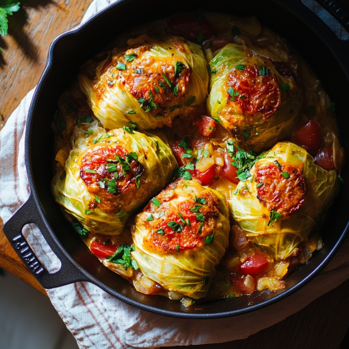 Stuffed Cabbage Rolls Dinner