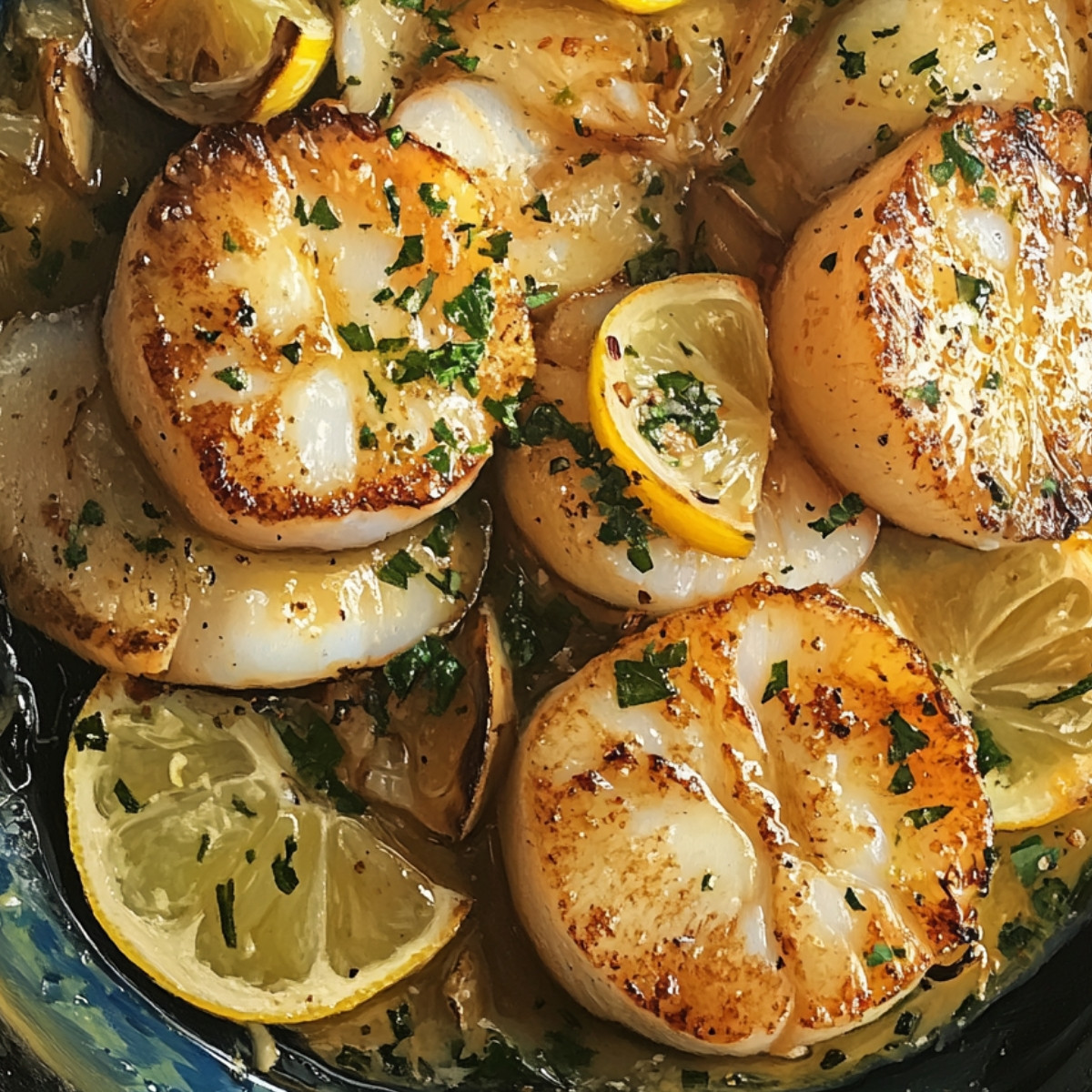 Lemon Butter Scallops