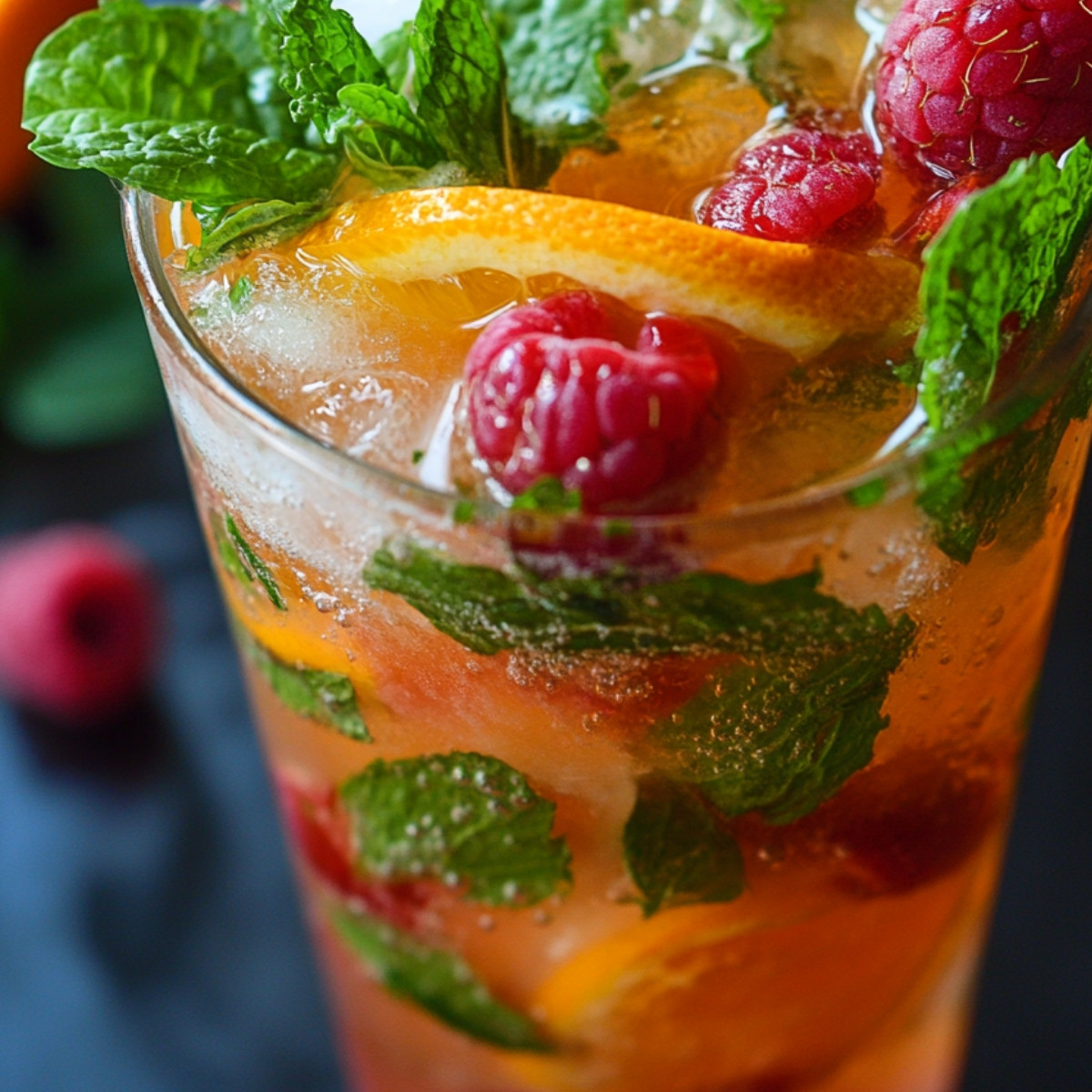 Orange Raspberry Mojito Recipe