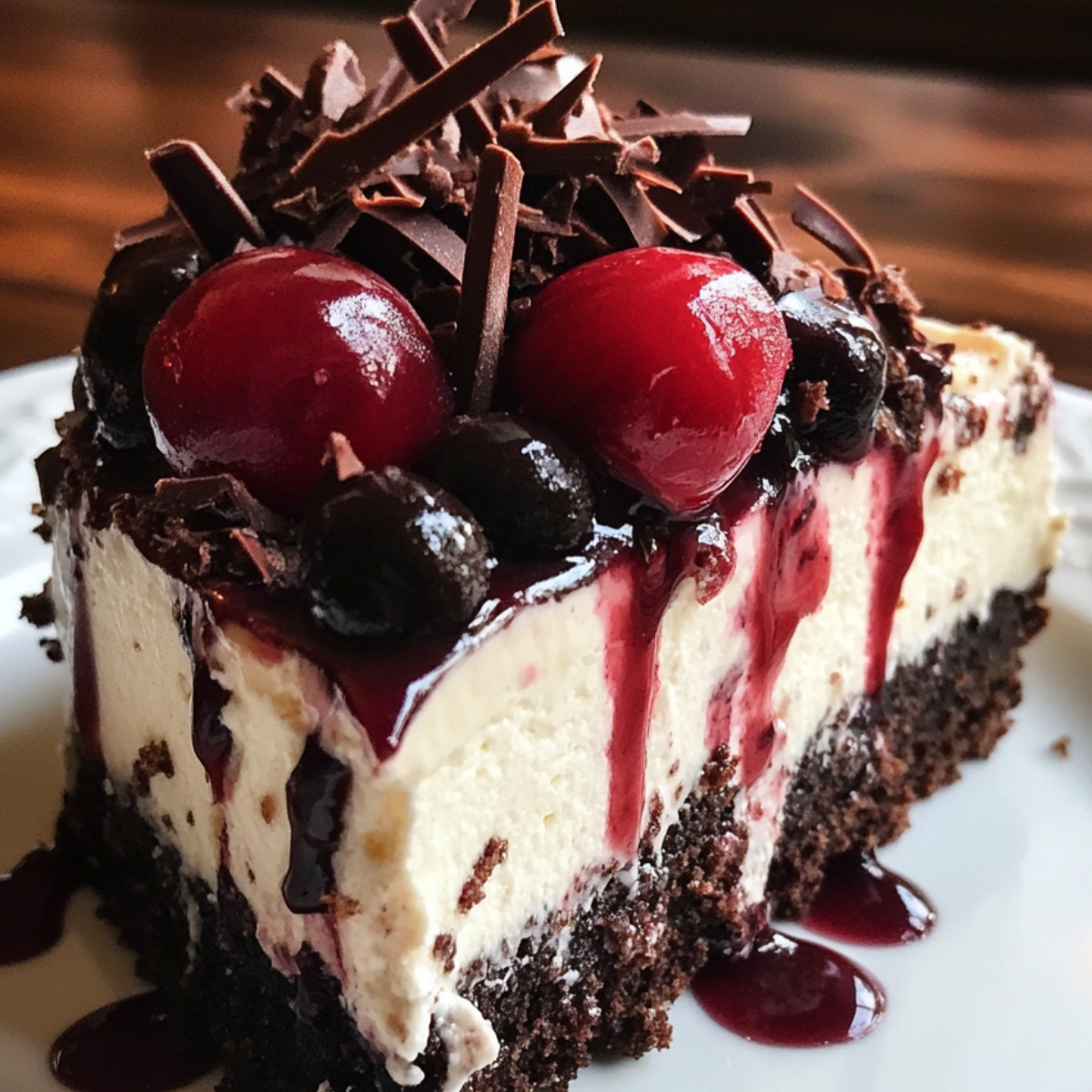 Black Forest Cheesecake Delight