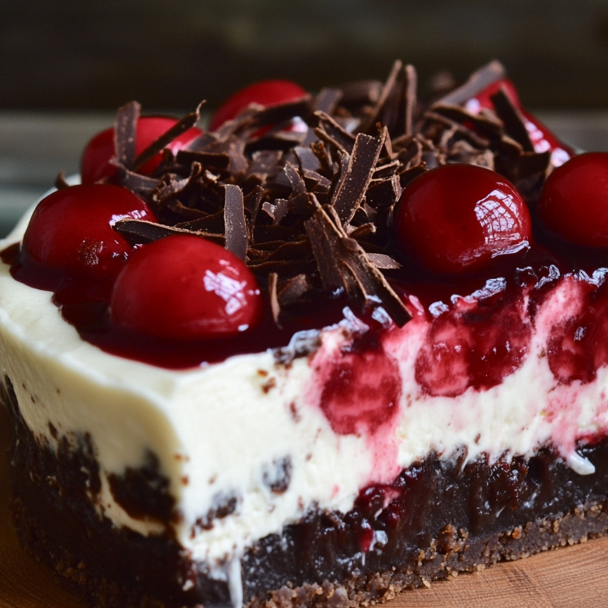 Black Forest Cheesecake Delight