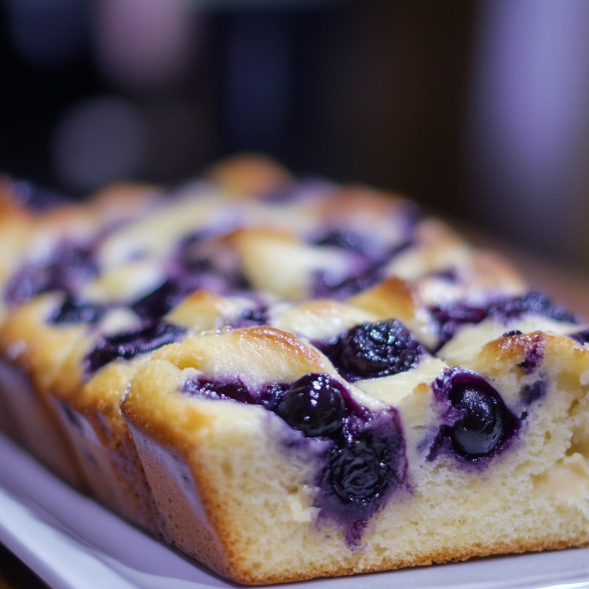 Blueberry Cream Cheese Bread