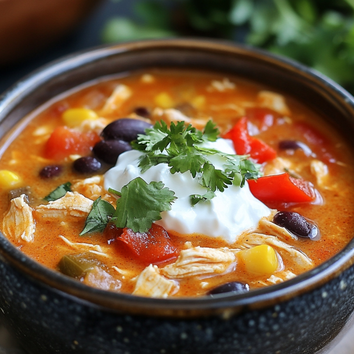 Chicken Enchilada Soup