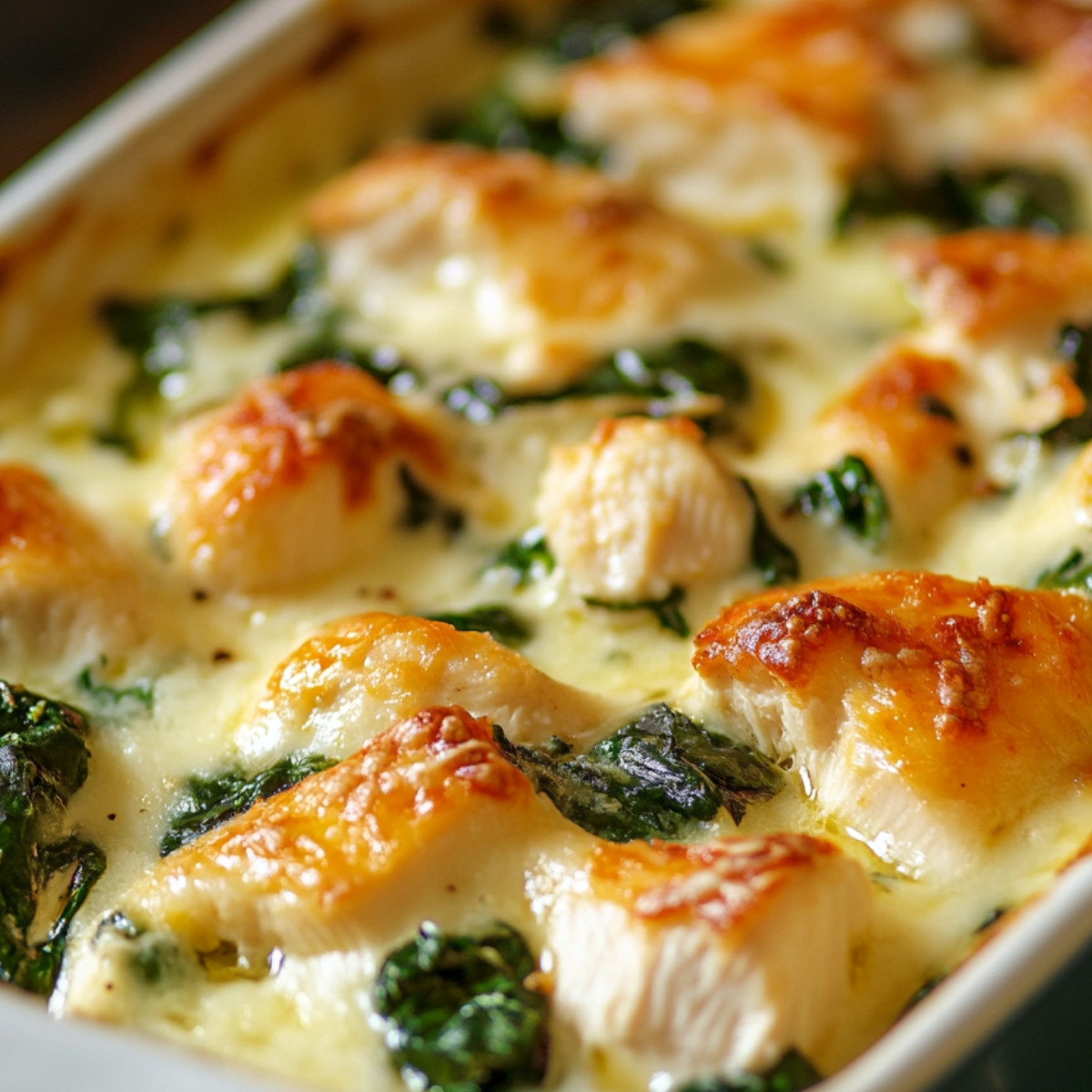 Chicken and Spinach Casserole