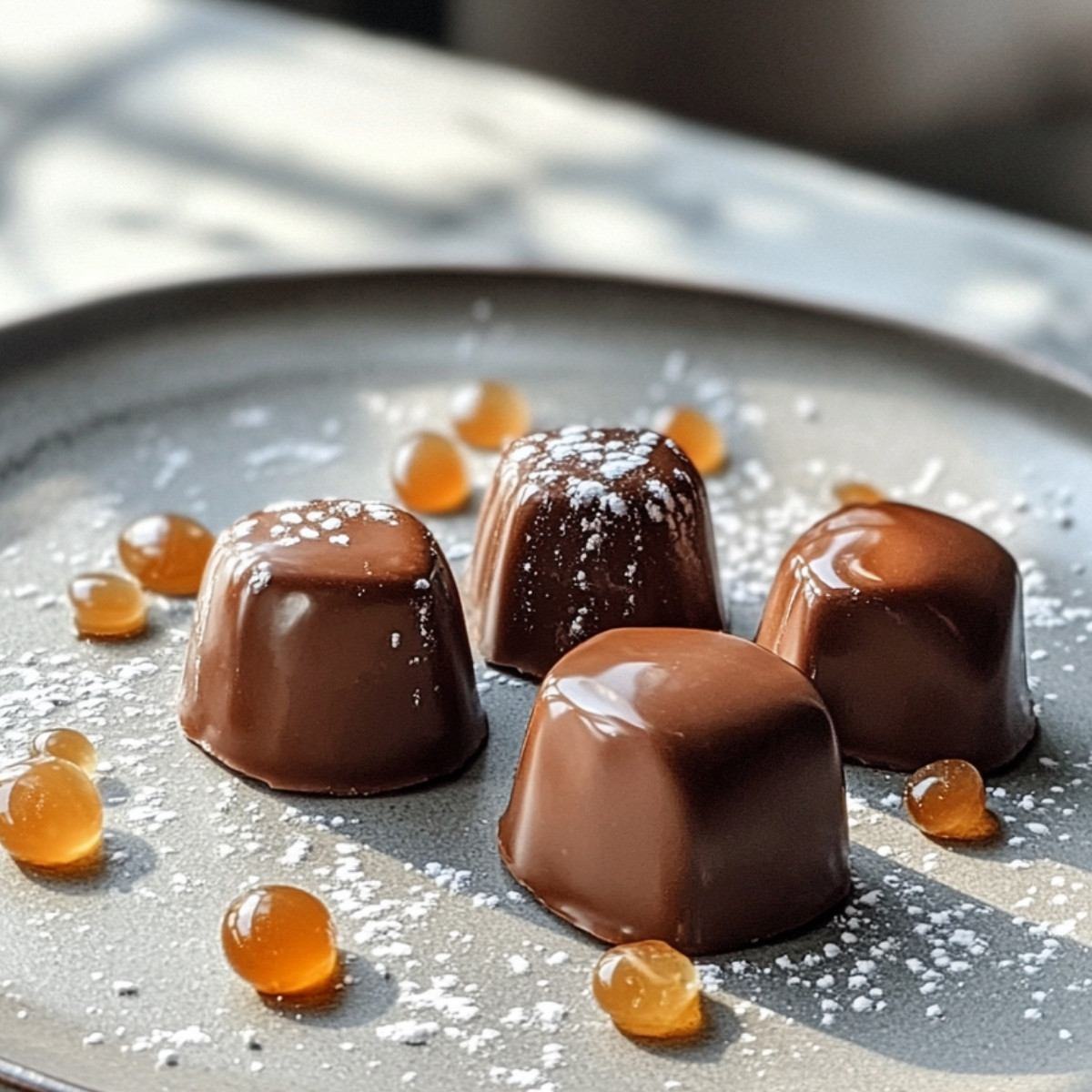 Chocolate Caramel Truffles Recipe