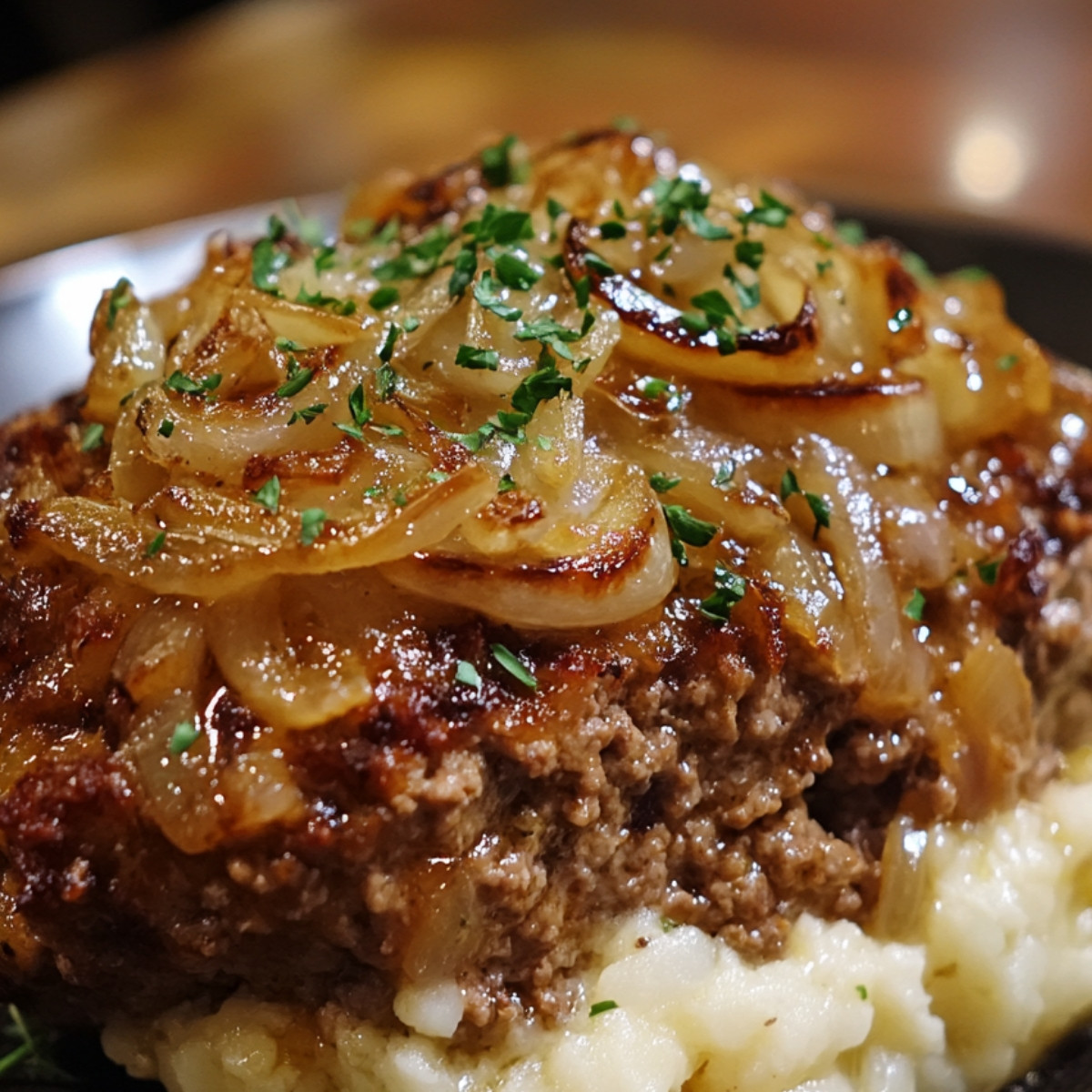 French Onions Meatloaf