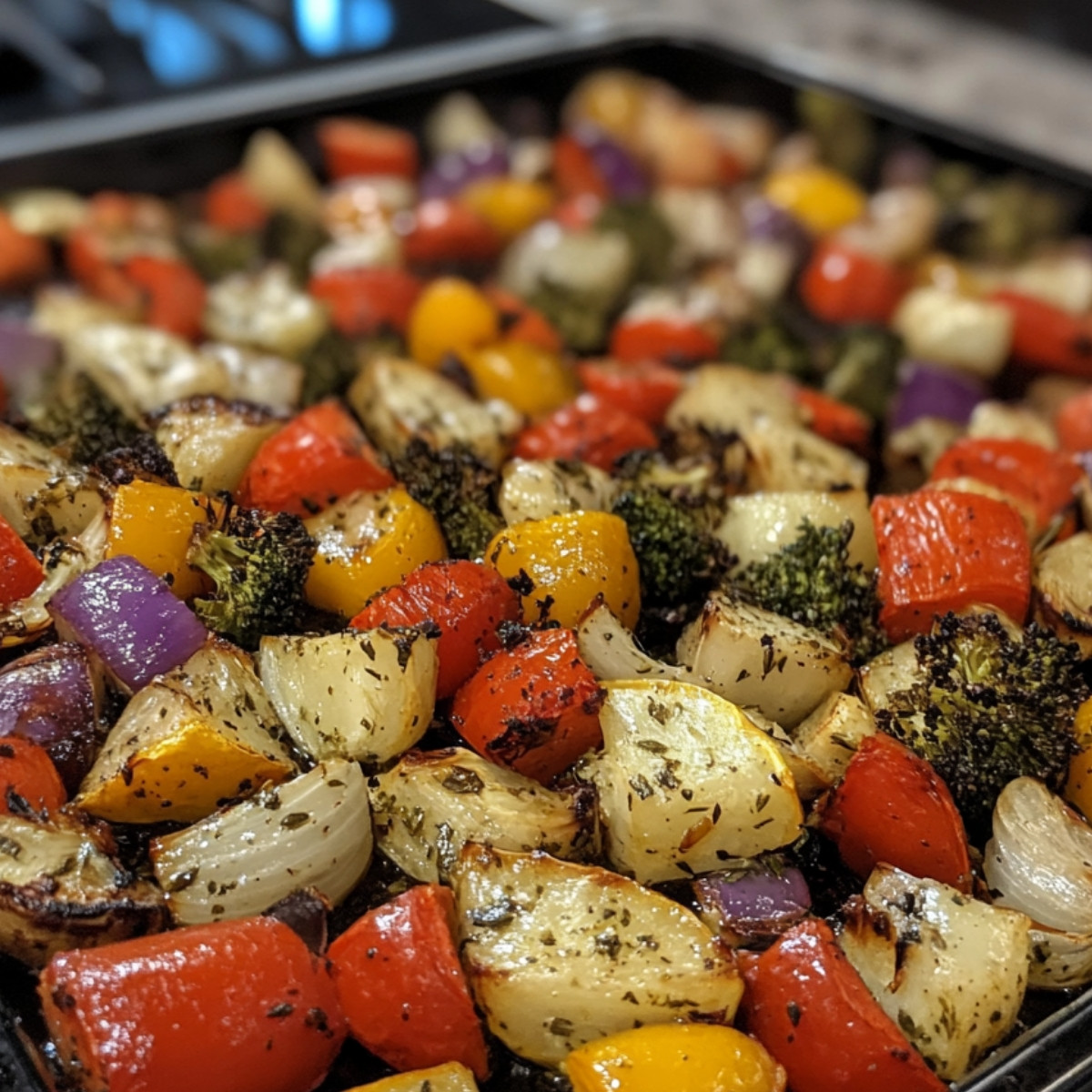 Garlic Herb Roasted Vegetables