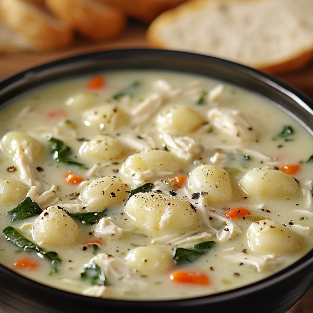 Olive Garden Chicken Gnocchi Soup