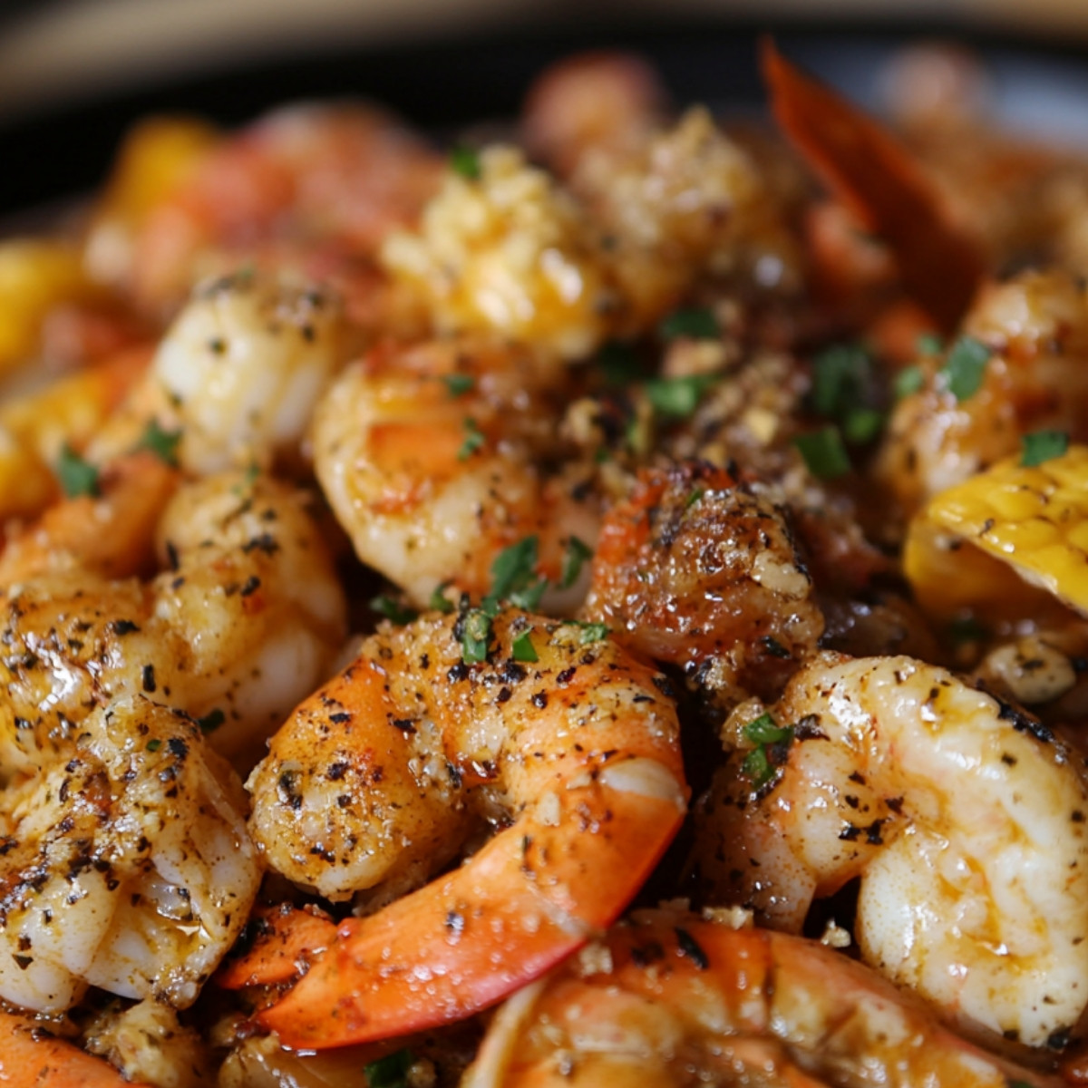 Seafood Boil with Garlic Butter Sauce