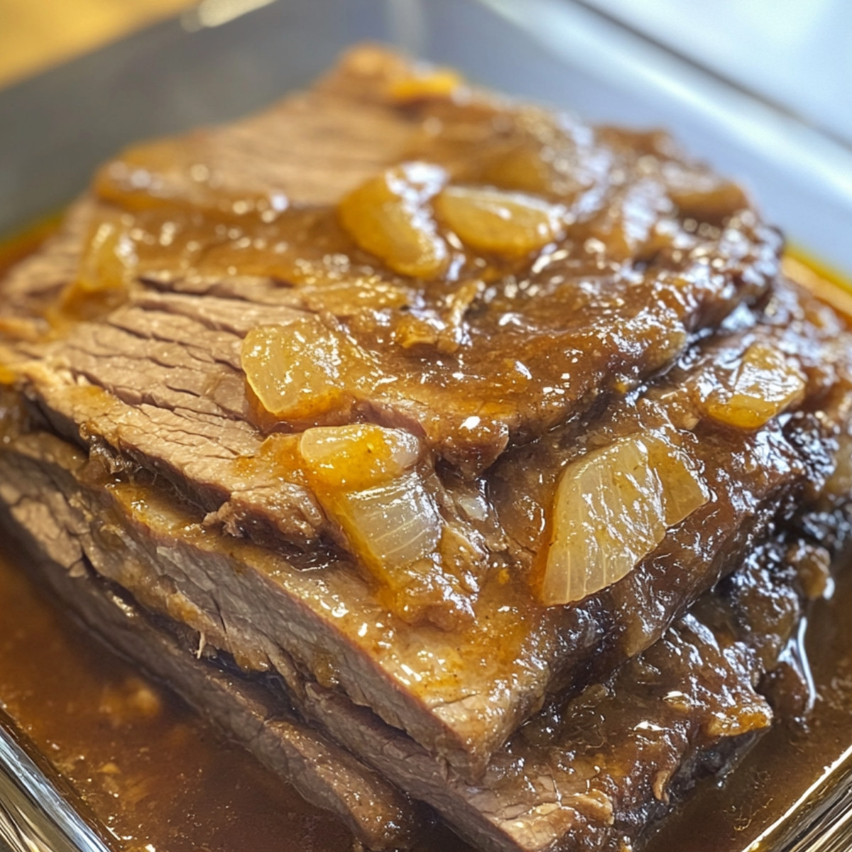 Slow Roasted Barbecue Brisket