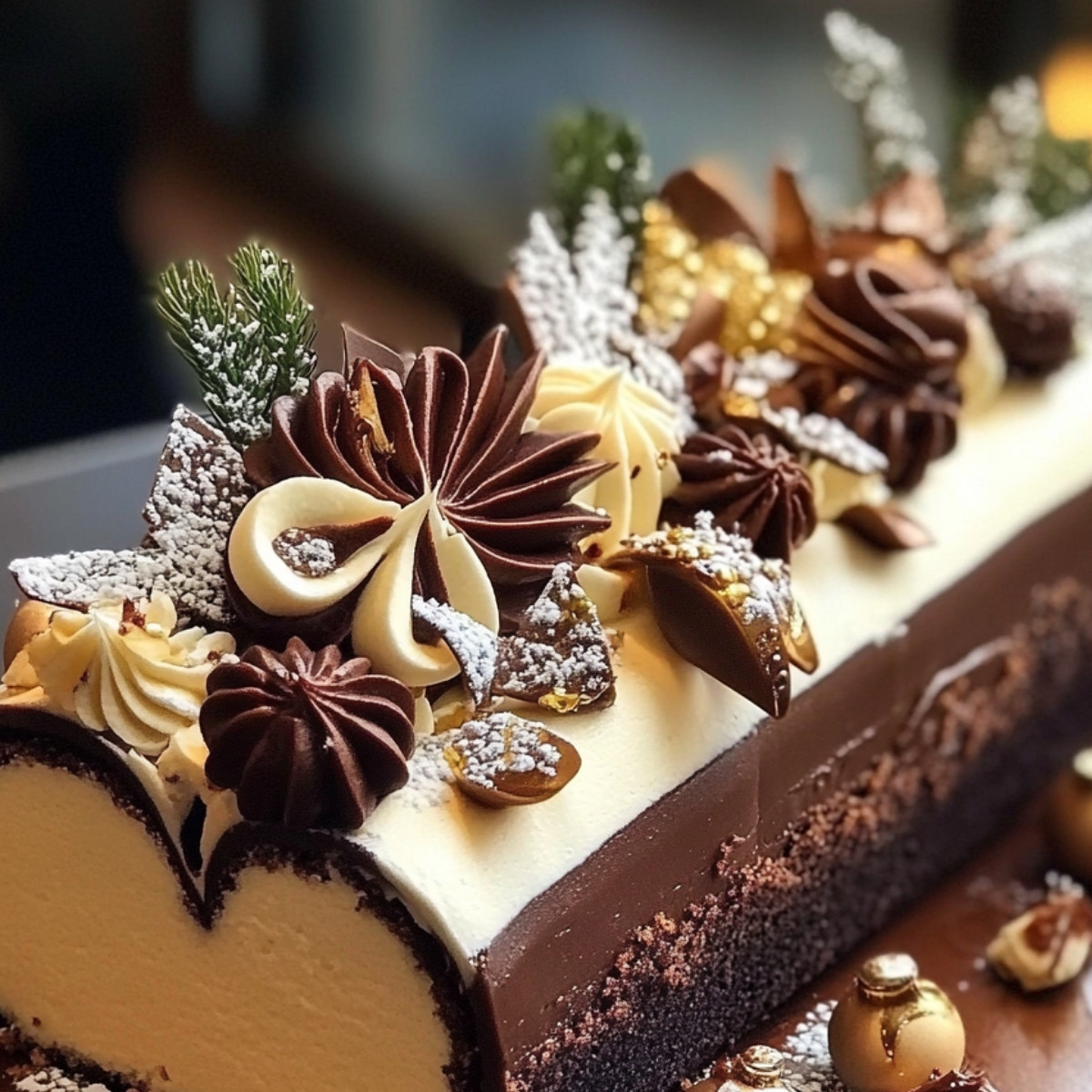 Yule Log Cake Recipe