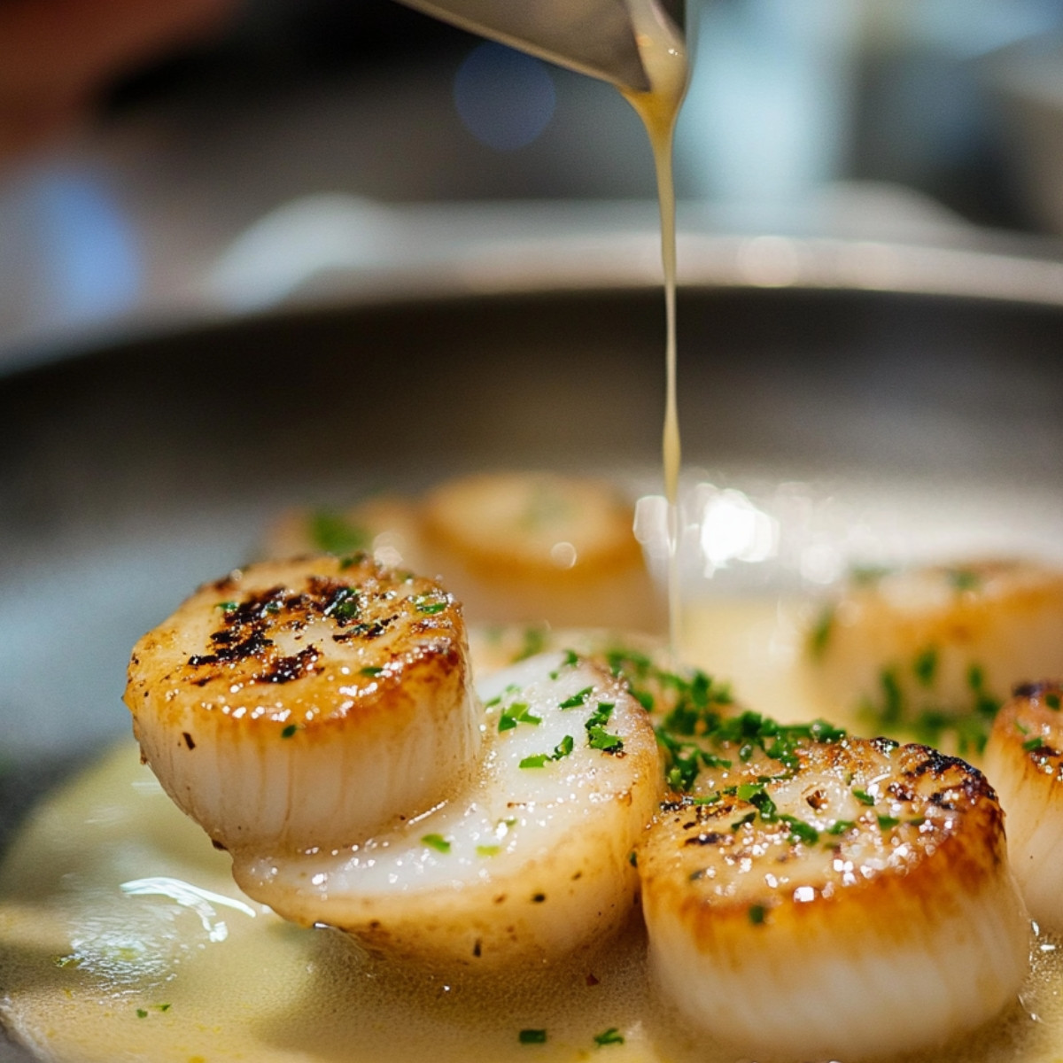 Lemon Butter Scallops