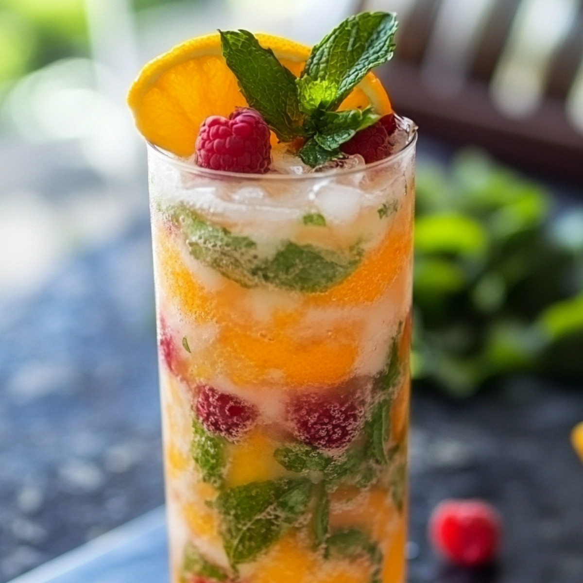 Orange Raspberry Mojito Recipe