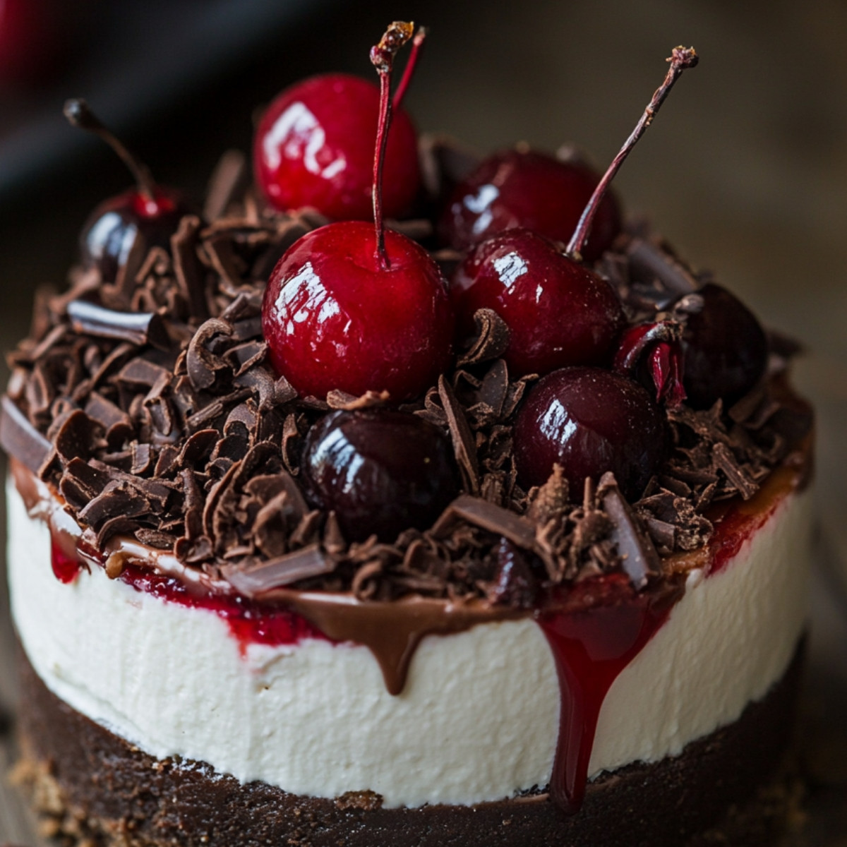 Black Forest Cheesecake Delight