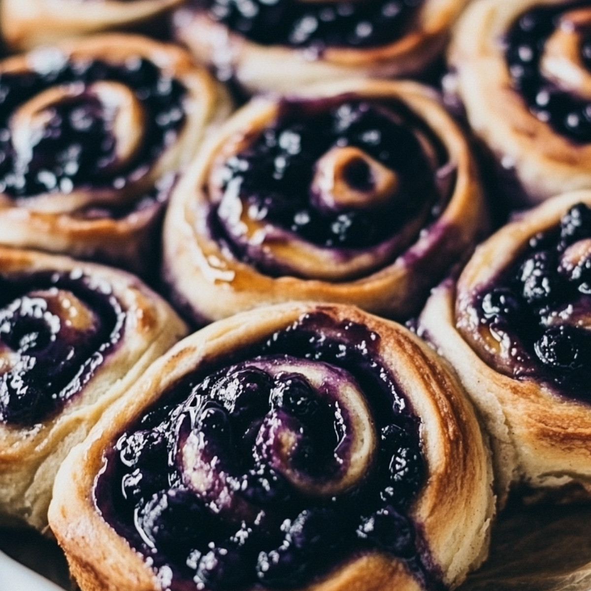 Blueberry Cinnamon Rolls