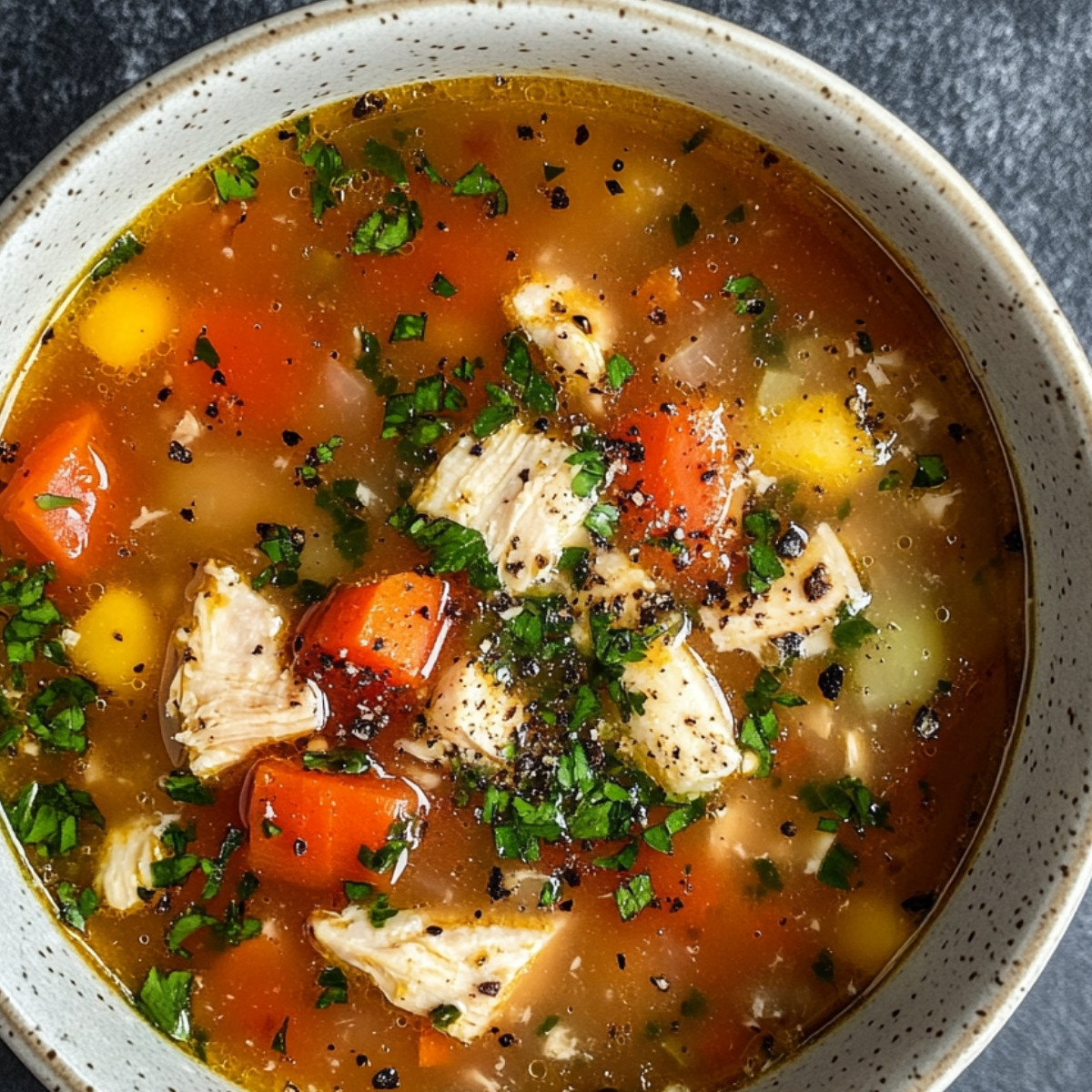 Easy Chicken Taco Soup