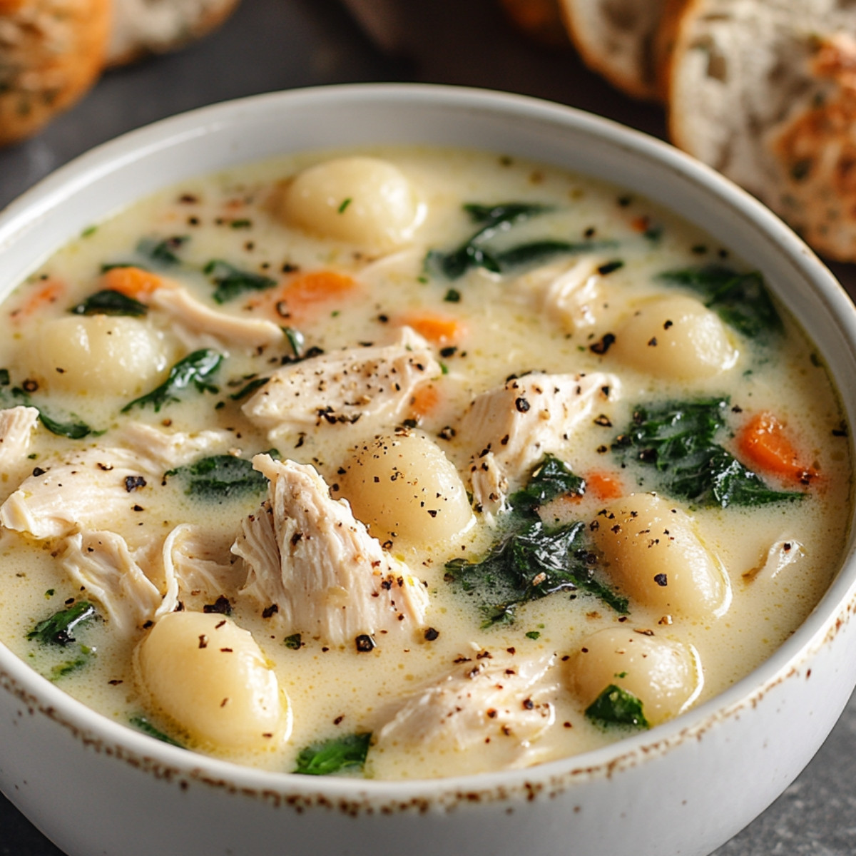 Olive Garden Chicken Gnocchi Soup