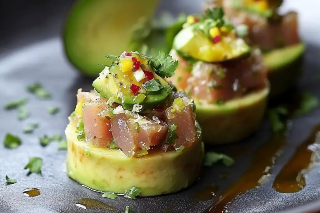 Avocado Tuna Verrines Simple Delight