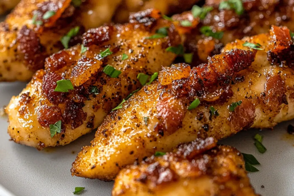 Bacon Brown Sugar Chicken Tenders