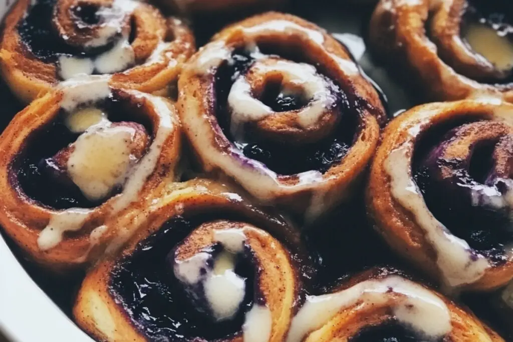 Blueberry Cinnamon Rolls