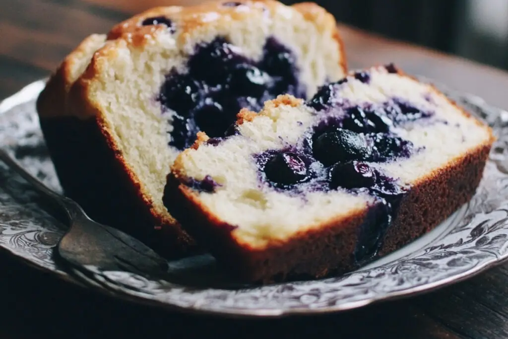 Blueberry Cream Cheese Bread