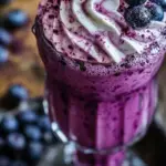 Blueberry Italian Cream Soda