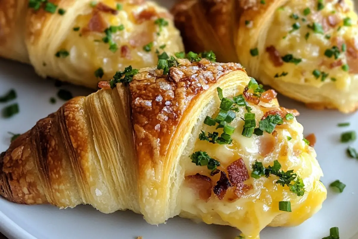 Breakfast Crescent Rolls