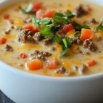 Cheeseburger Soup Delight