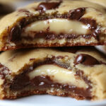 Cheesecake Stuffed Chocolate Chip Cookies