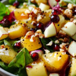 Christmas Salad with Honey Mustard Dressing