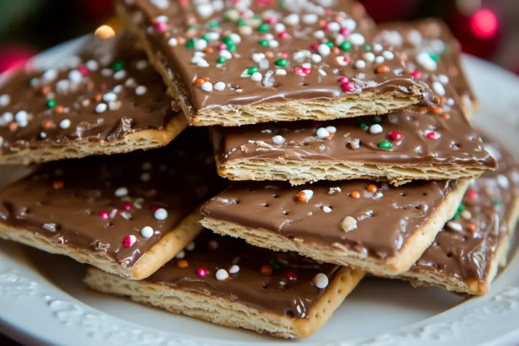 Christmas Saltine Cracker Candy