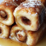 Cinnamon Roll French Toast Roll-Ups