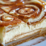 Cinnamon Roll Honeybun Cheesecake