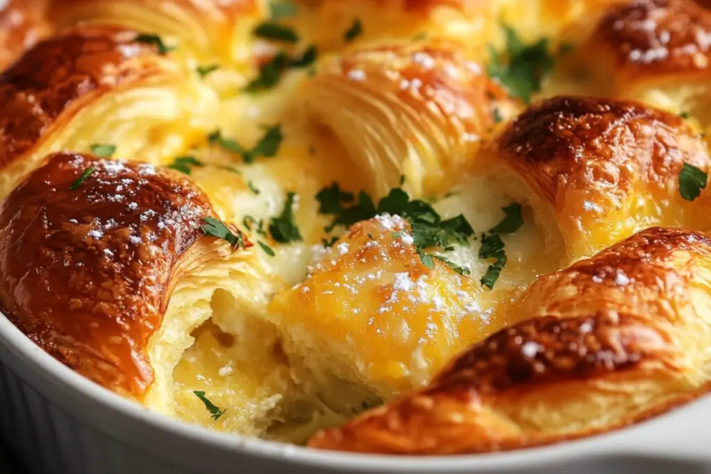 Croissant Breakfast Casserole Recipe