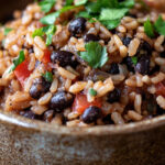 Cuban Black Bean Rice Dish