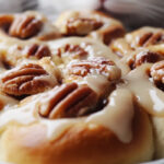 Decadent Caramel Pecan Cinnamon Rolls