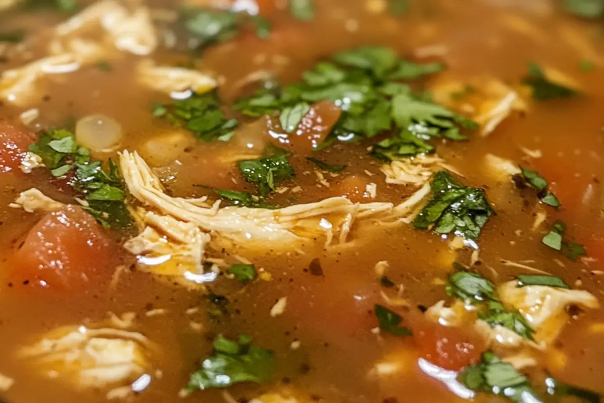 Easy Chicken Taco Soup