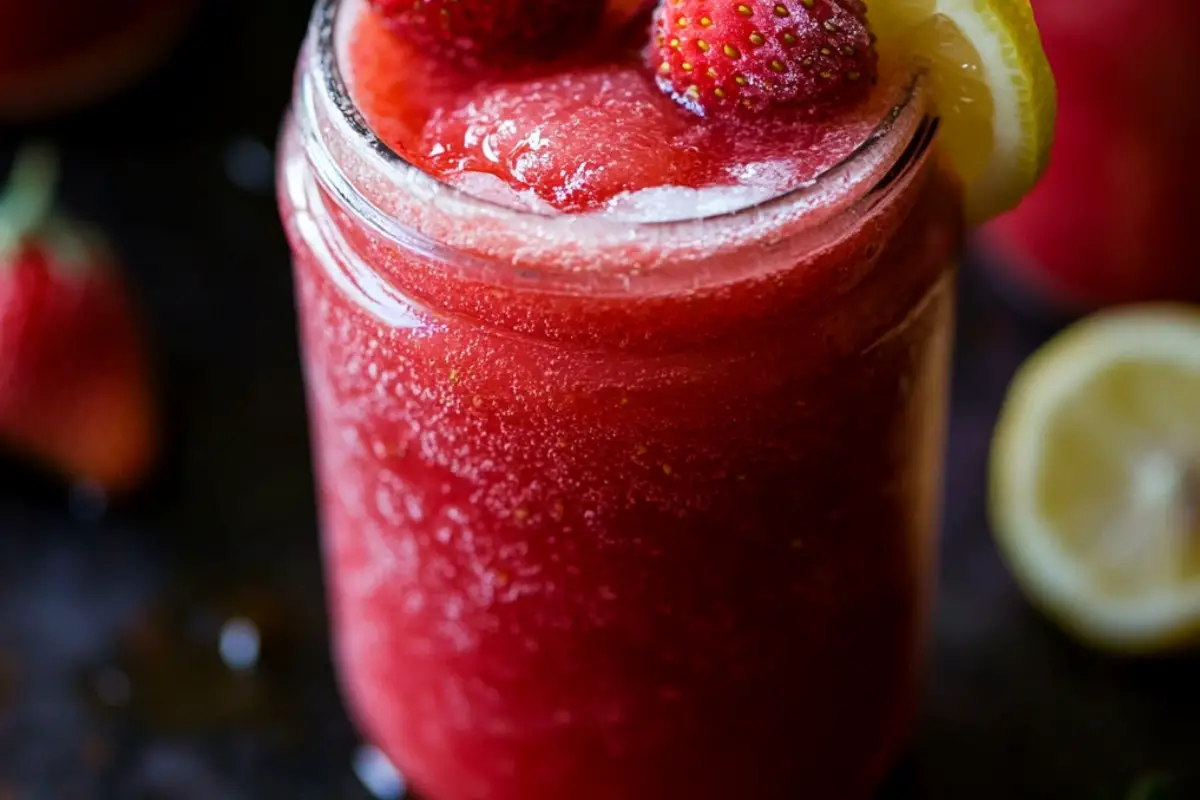 Frozen Strawberry Lemonade