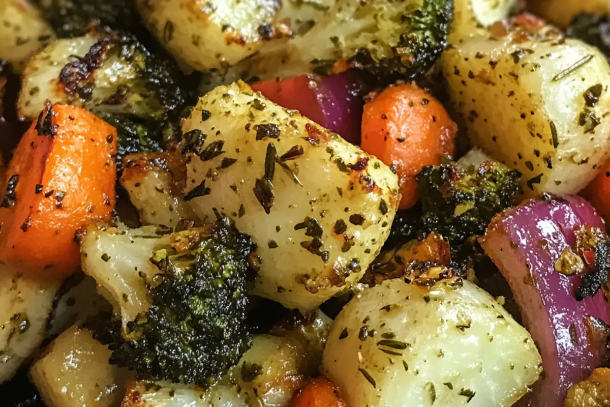 Garlic Herb Roasted Vegetables