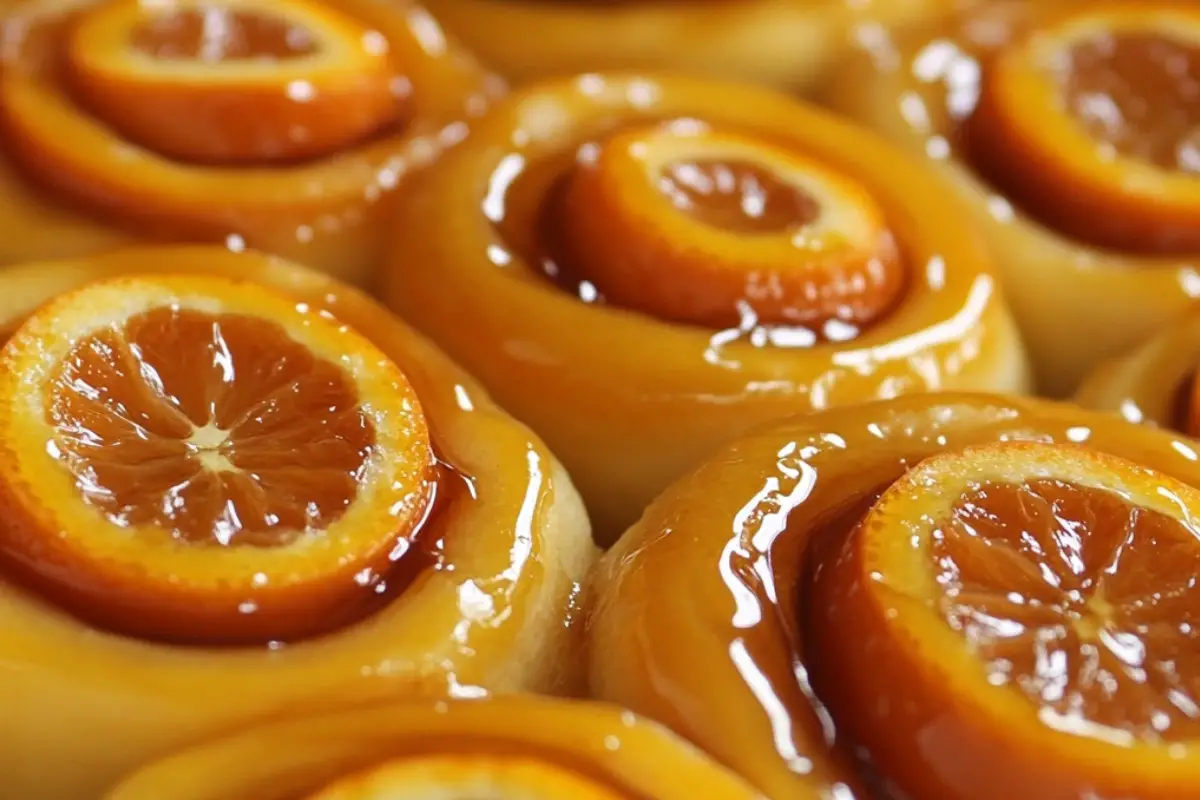 Glazed Orange Rolls