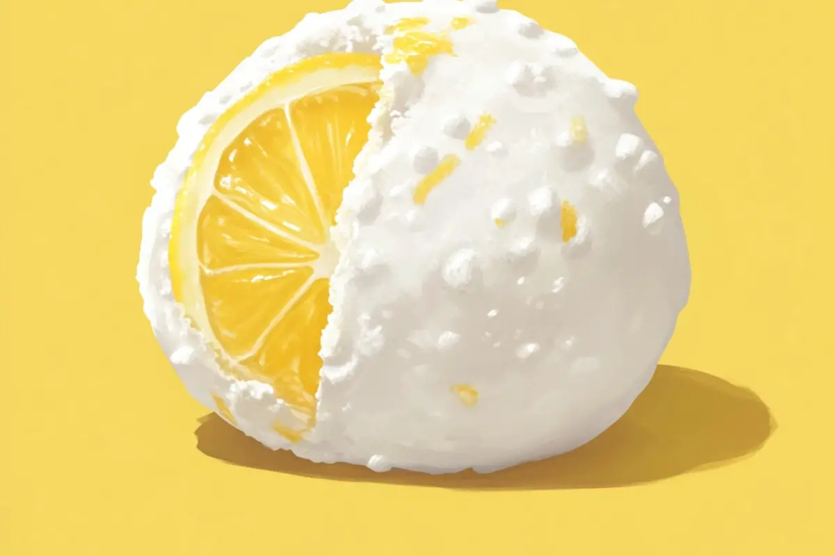 Lemon Snowball Cookie Delight