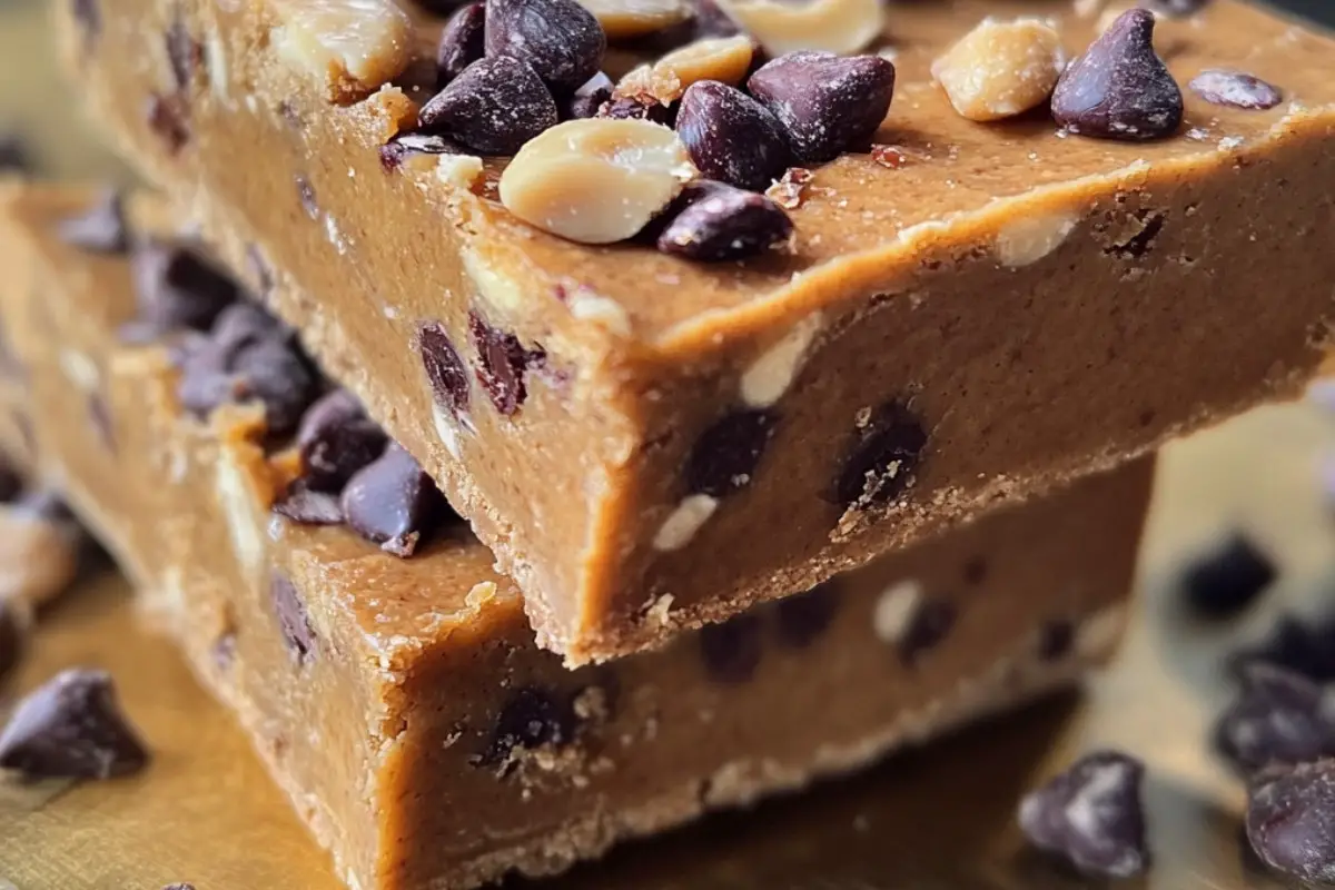 No Bake Peanut Butter Bars