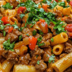 One-Pot Beef Taco Pasta