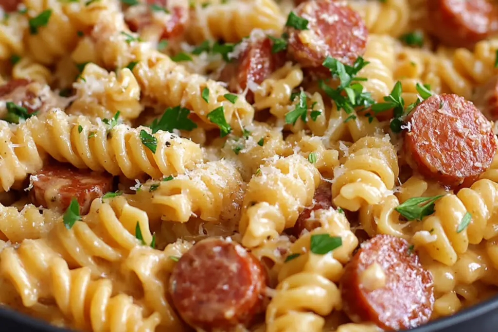 One-Pot Creamy Kielbasa Pasta