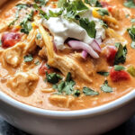 Slow Cooker Cream Cheese Chicken Chili