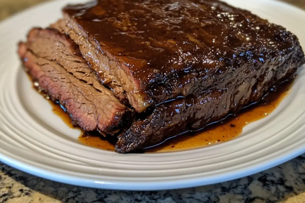 Slow Roasted Barbecue Brisket