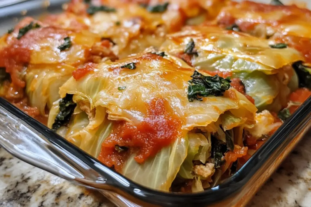 Stuffed Cabbage Rolls Dinner