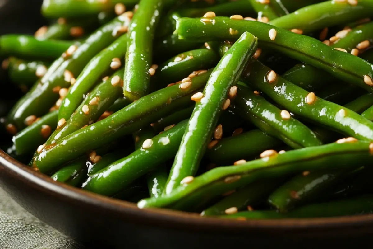 Sweet and Tangy Green Beans