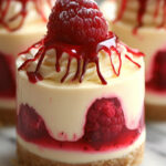 White Chocolate Raspberry Cheesecake