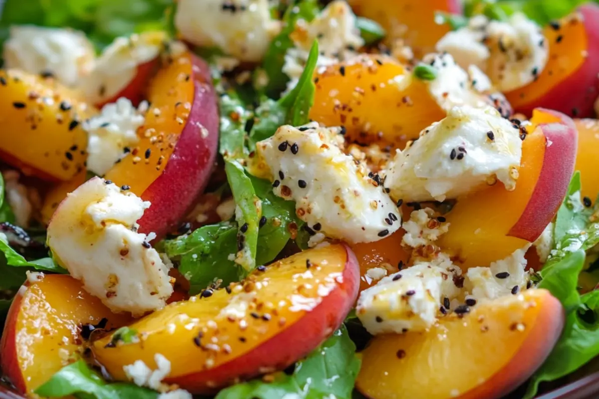 White Peach Salad Delight